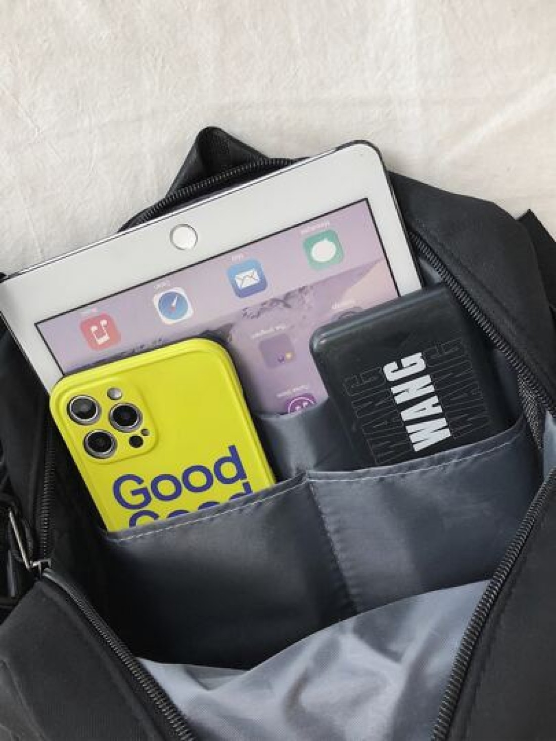 High School Students Multifunctional Sling Bag Shoulder Bag Casual Bag Men Letter Graphic Square Bag Schoolbag For Travel College Outdoor Sports Commute Multiple Pockets Messenger Bag Sling Bag Christ