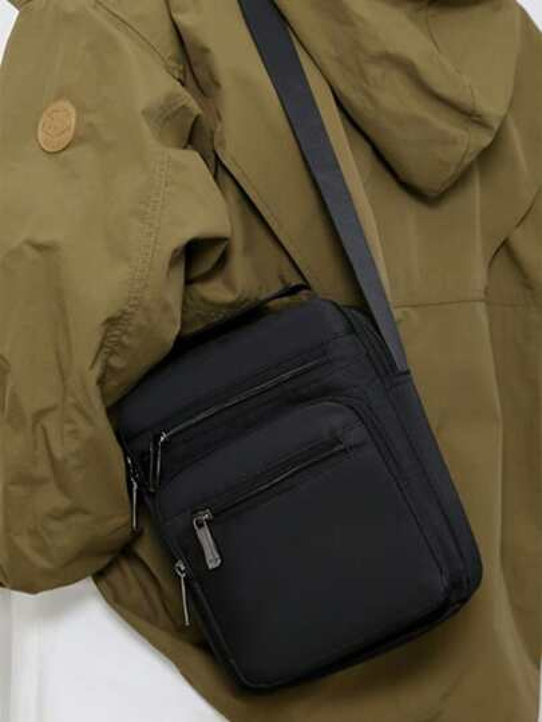 High School Students University Freshman Multifunctional Sling Bag Shoulder Bag Casual Bag Mini Men Minimalist Square Bag Handbag Schoolbag College Outdoors Sports Winter Thanksgiving Holiday Bag Tote