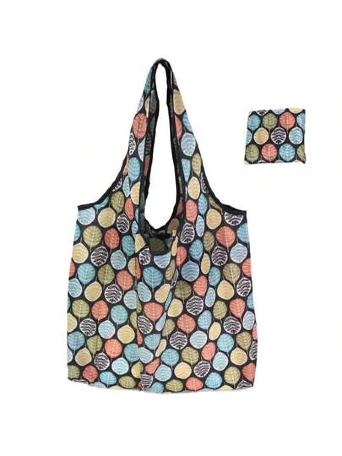 Jumping Bag Reusable Storage Bag Shoulder Bag Flower Vegetable Fruit Bag Handbag