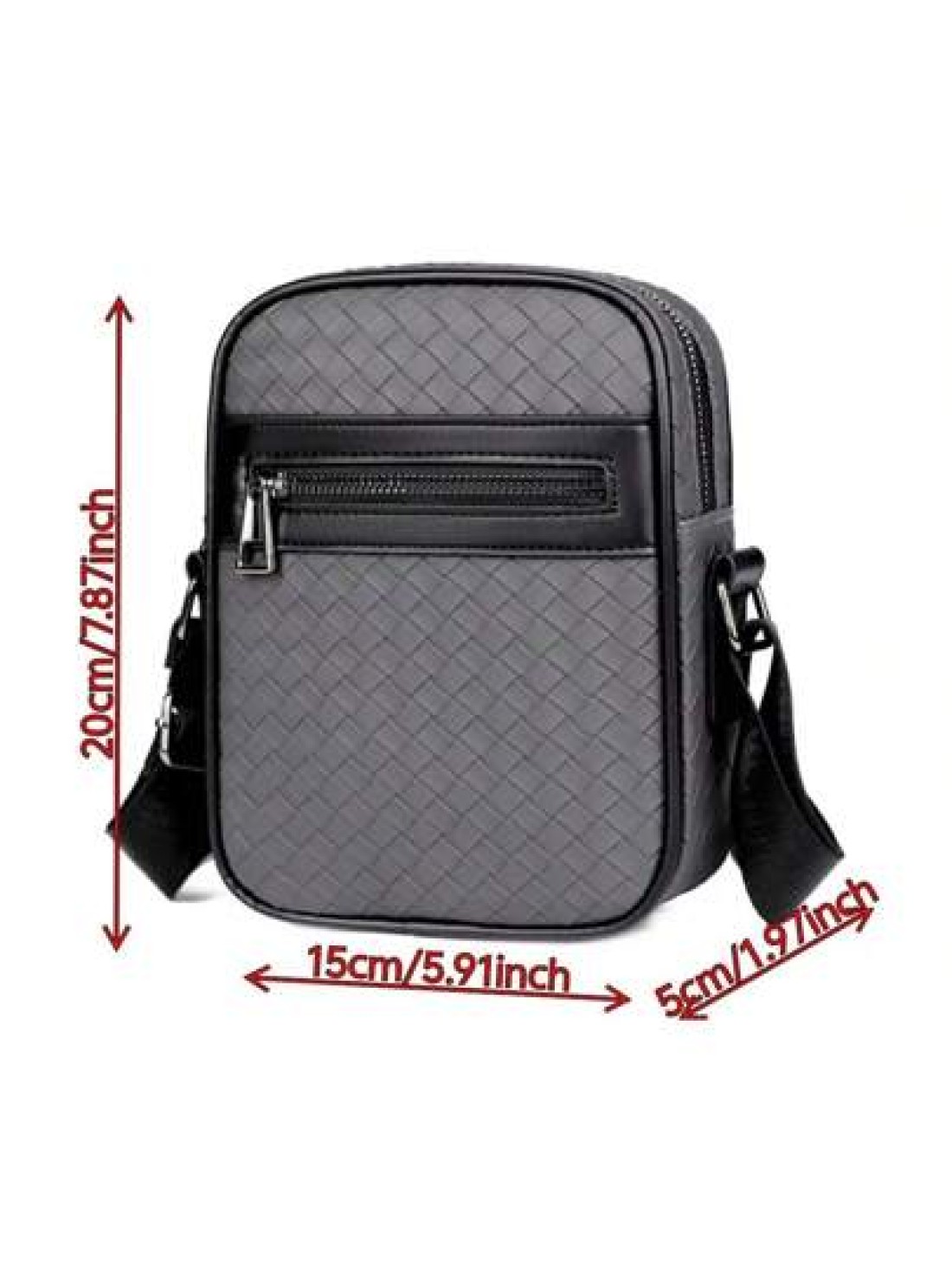 New Fashion Shoulder Bag For Men Large Capacity Messenger Bag Minimalist Casual Crossbody Bag