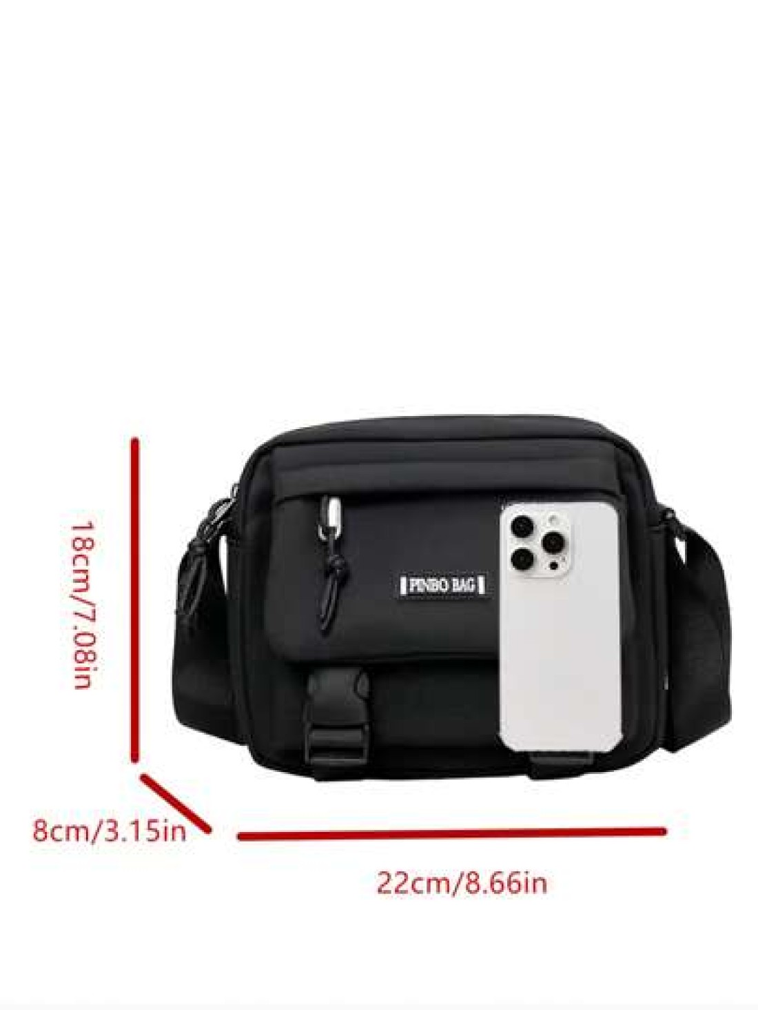 Casual Minimalist New Design Versatile Men s Crossbody Bag