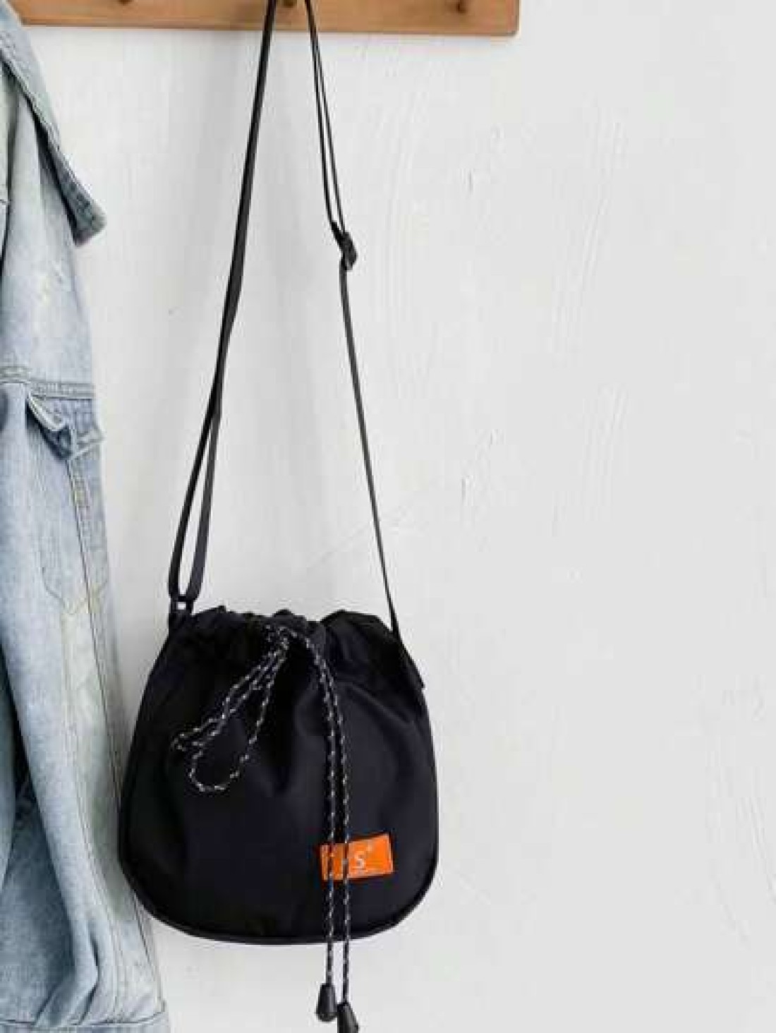Student Multifunctional Shoulder Bag Shoulder Bag Casual Bag Men s Drawstring Messenger Bag Handbag Schoolbag College Outdoor Sports Commuter Bag Going Out Lightweight Old Coin Christmas Screaming Men