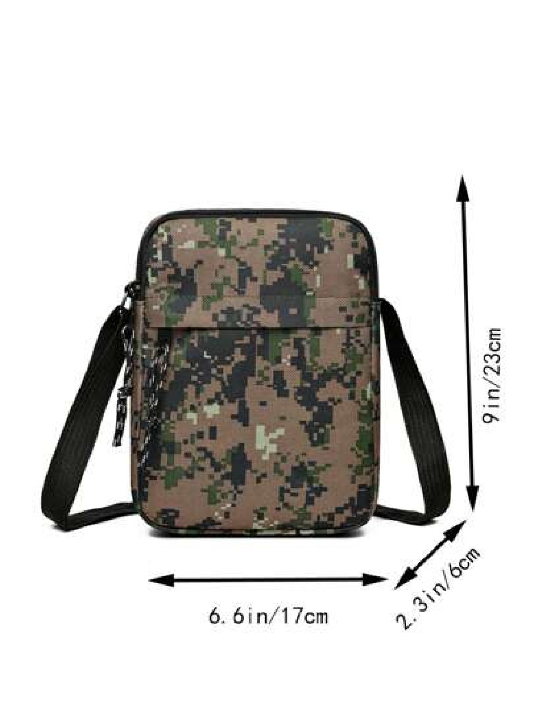 Men s Casual Portable Bag Multi Layer Single Shoulder Crossbody Bag Nylon Men s Bag Men s Business Bag Collection Wallet