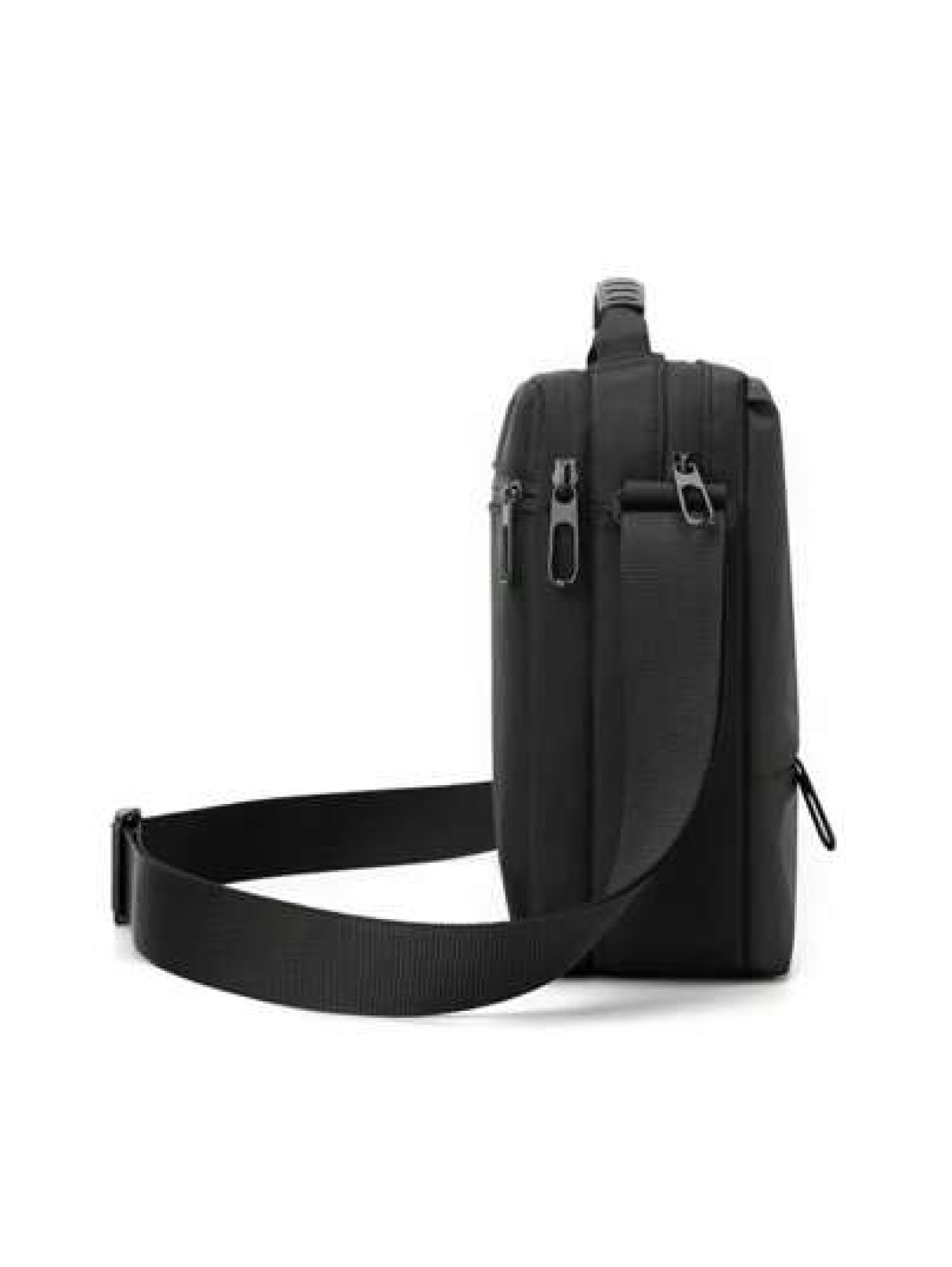 2025 Spring New Men s Shoulder Bag Zipper Closure Nylon Fabric Casual Unisex Design