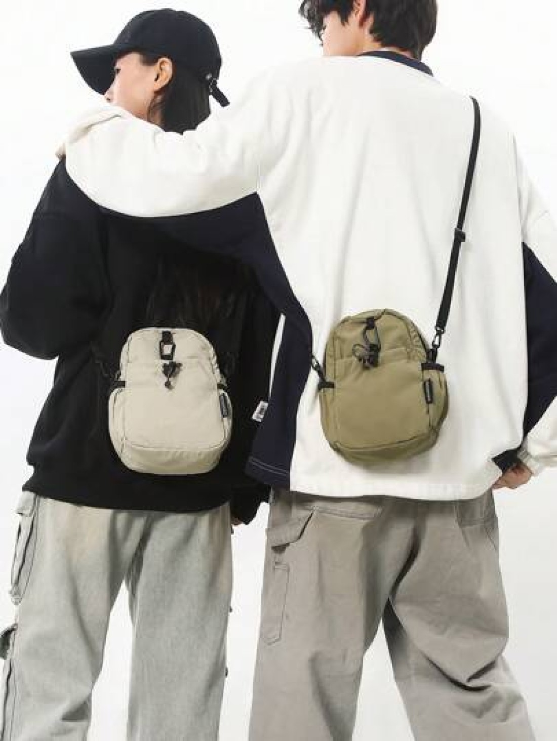 2025 New Fashionable Versatile Men s Small Square Bag Casual Simple Crossbody Bag Waterproof Shoulder Bag For Daily Commute Couple Bags