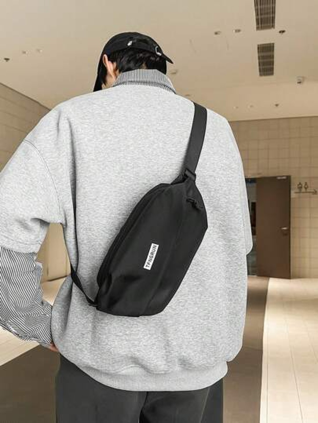 Vintage Casual Unisex Chest Bag Men s Sports Cycling Crossbody Bag Shoulder Fanny Pack