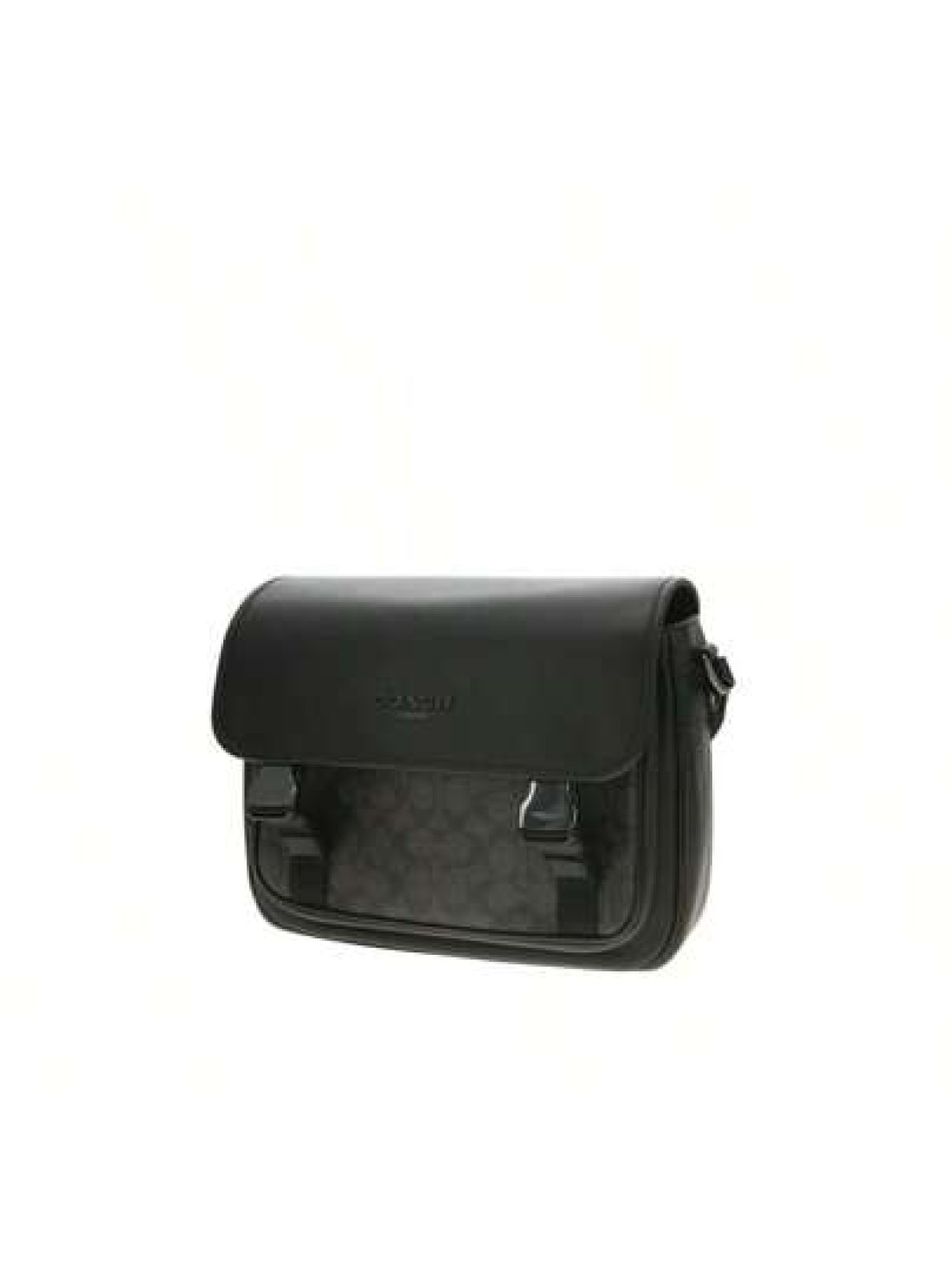 Coach Outlet Men s PVC Leather Shoulder Messenger Bag CT716QBMI5