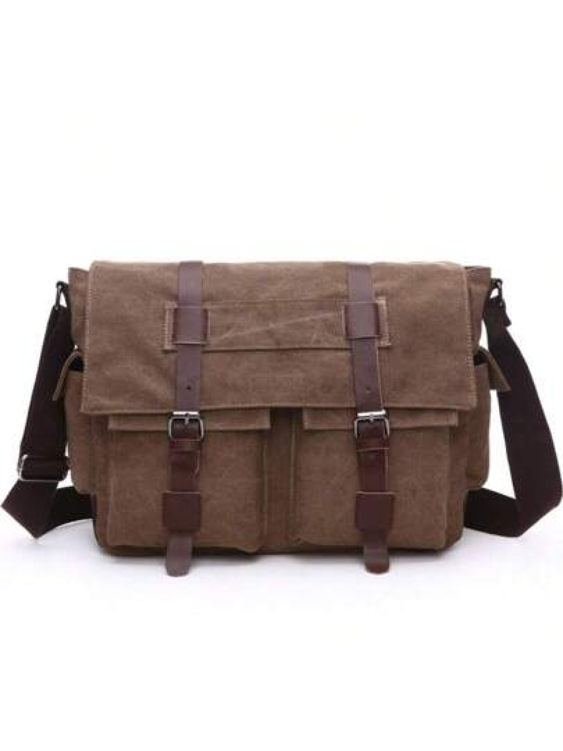 Vintage Casual Multi Functional Messenger Bag Fashion Crossbody Shoulder Bag For Men