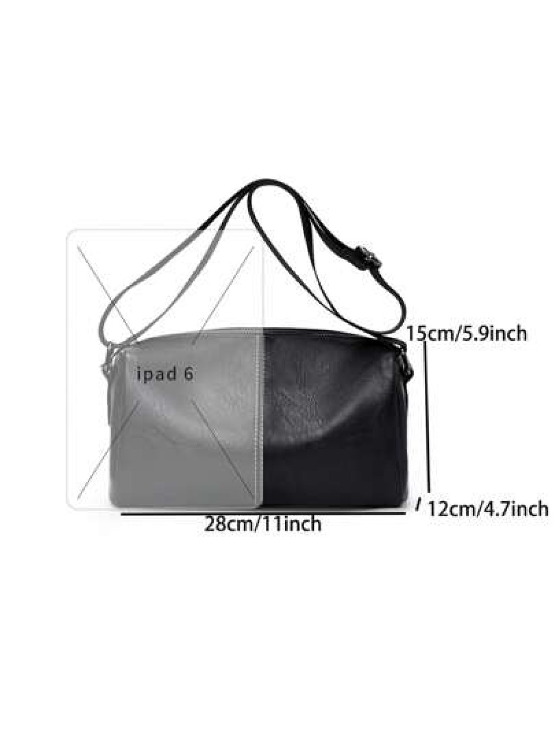 Fashionable Men s Bucket Bag Shoulder Bag Casual Messenger Bag Small Suitable For Travel Commuting Back To School