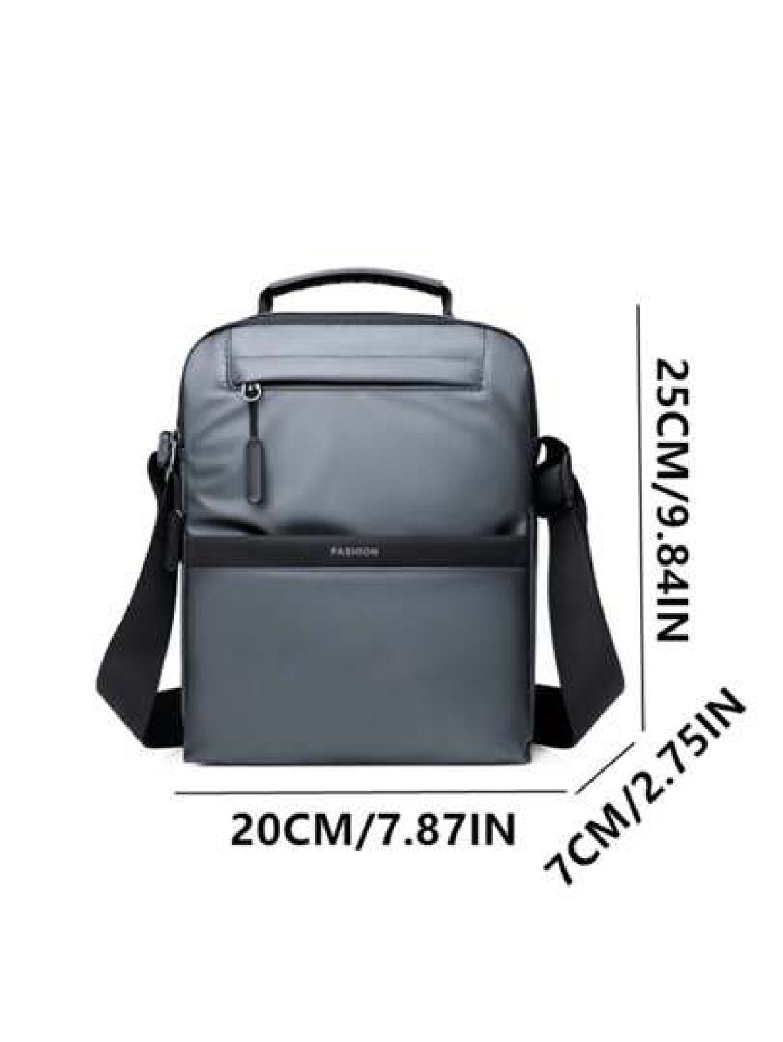 New Fashionable Simple Men s Bag Crossbody Bag High End Large Capacity Shoulder Bag Outdoor Commuter Backpack