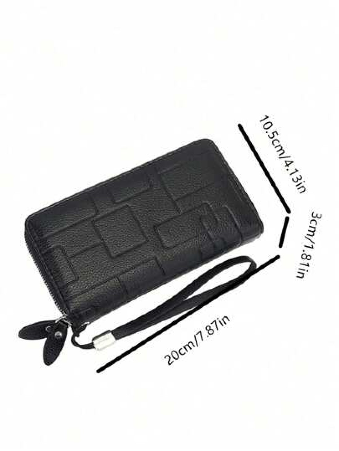 Fashionable Simple Versatile Wallet Casual Travel Shopping Bank Card Holder Wristlet Clutch Bag For Men
