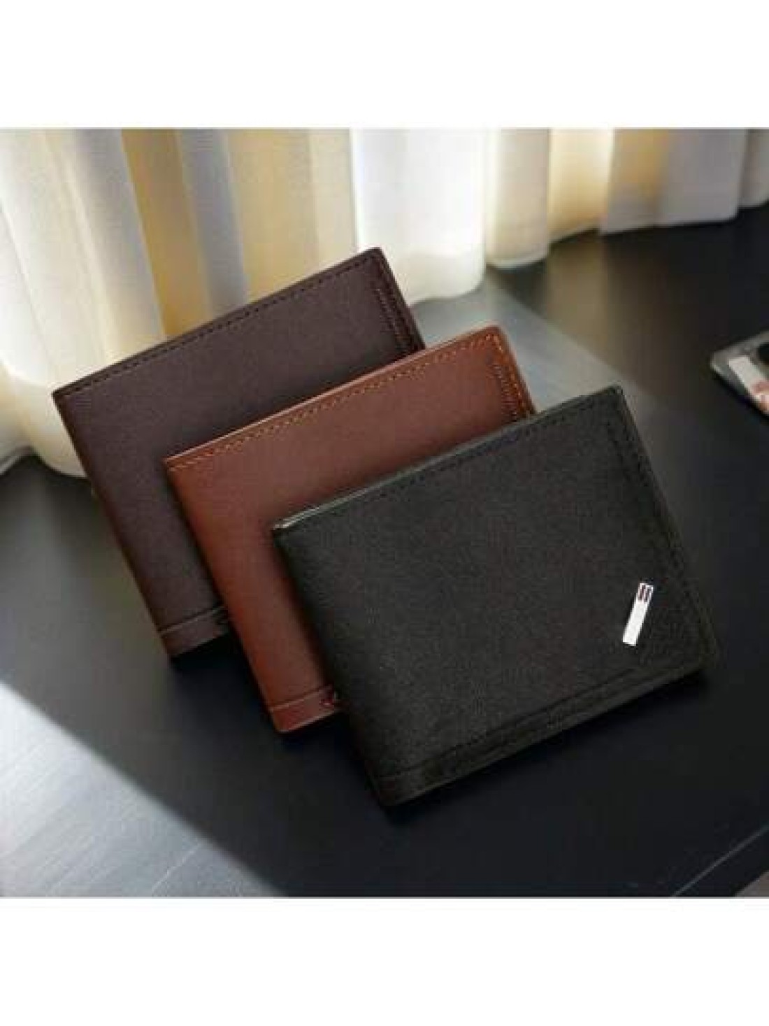 Men s Short Wallet Cross Border Large Capacity Business Casual Bifold Wallet Multi Function Young Cardholder Ultra Thin New Wholesale Soft Leather