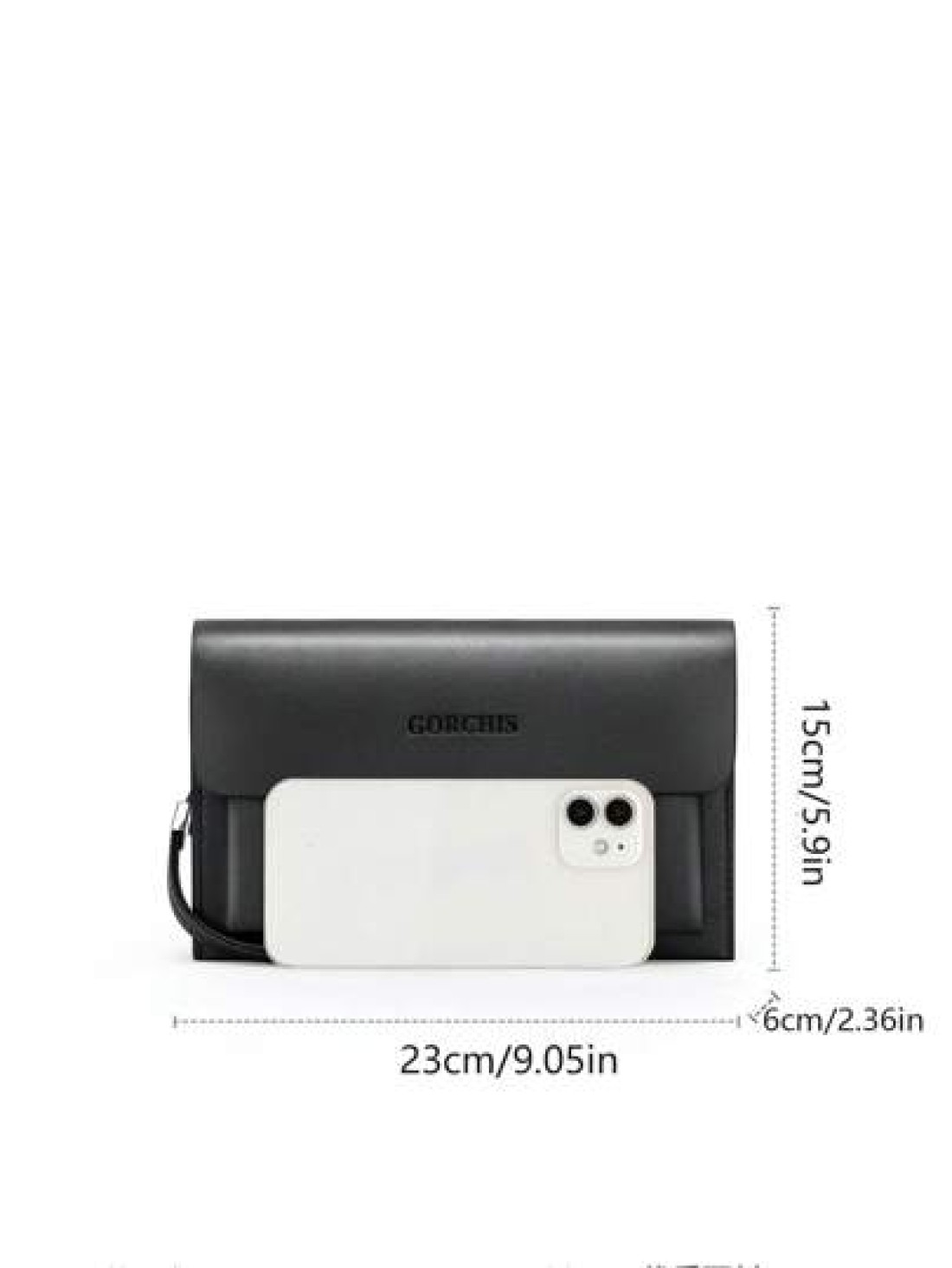 gorchis New Style Clutch Bag With Multiple Pockets Code Lock Anti Theft Design Large Capacity Business Casual Handbag Long Wallet Multi Purpose Quality Handheld Bag For Books Clutch Bag Light Business