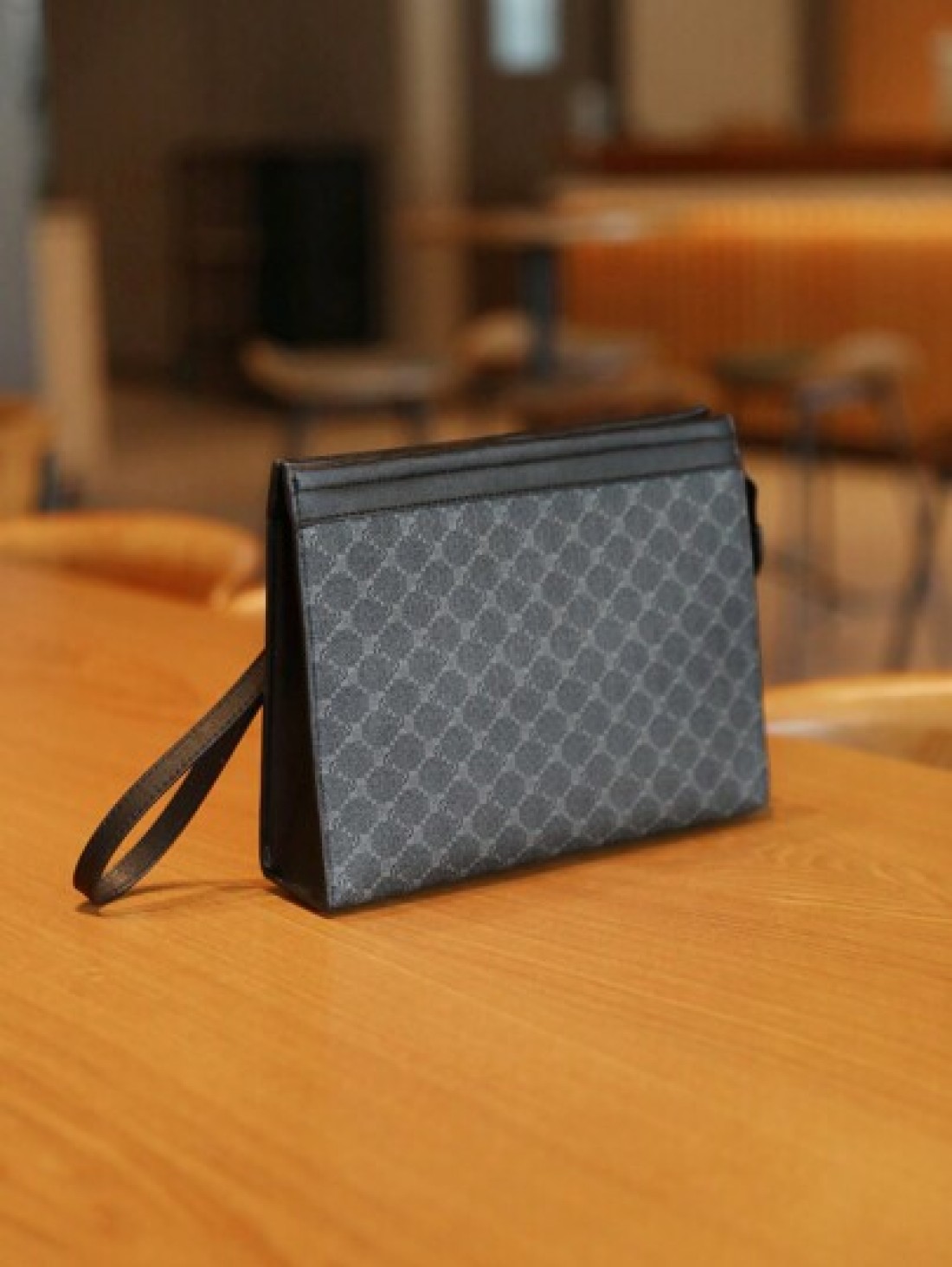 1pc Men s Fashion Business Clutch Bag PU Material With Wrist Strap Wallet Handbag Small Square Bag Detachable Wrist Strap Practical Card Slots Inside Valentine s Day Gift Purses Vintage Travel Essenti