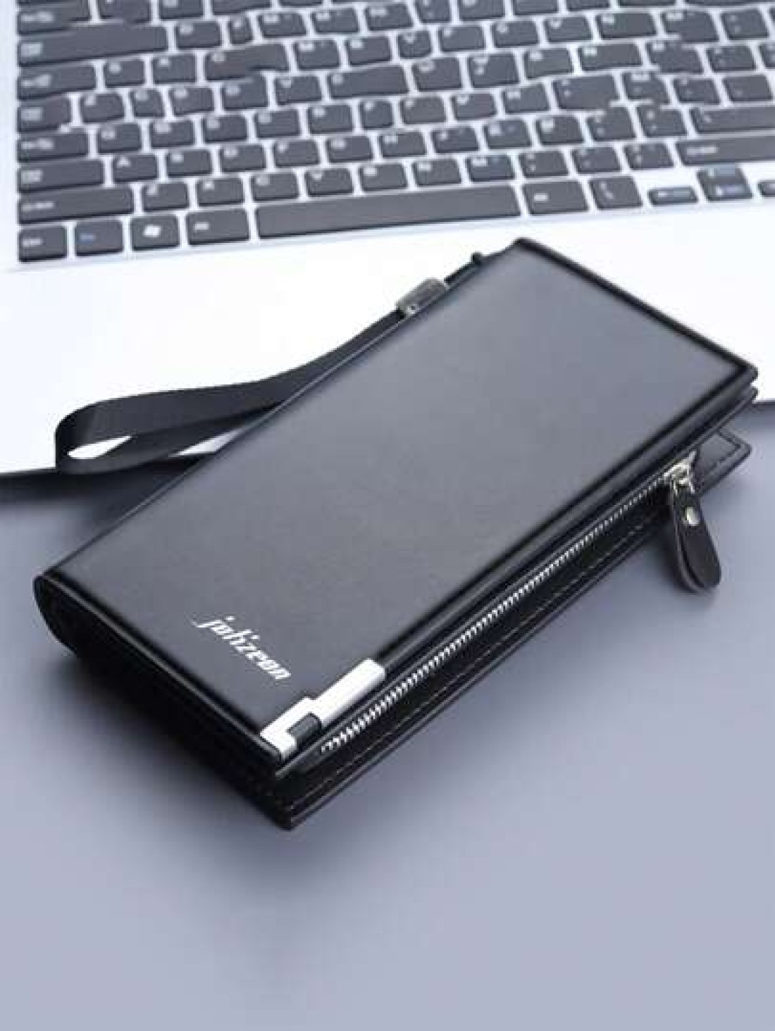 Men Long Wallets Large Capacity Zipper Handbag Card Holder Male Purse Coin Pocket Luxury Brand Clutch Wallet Commute Graduation Gifts Freshman For Books Multi Functional Dorm University Christmas Scre