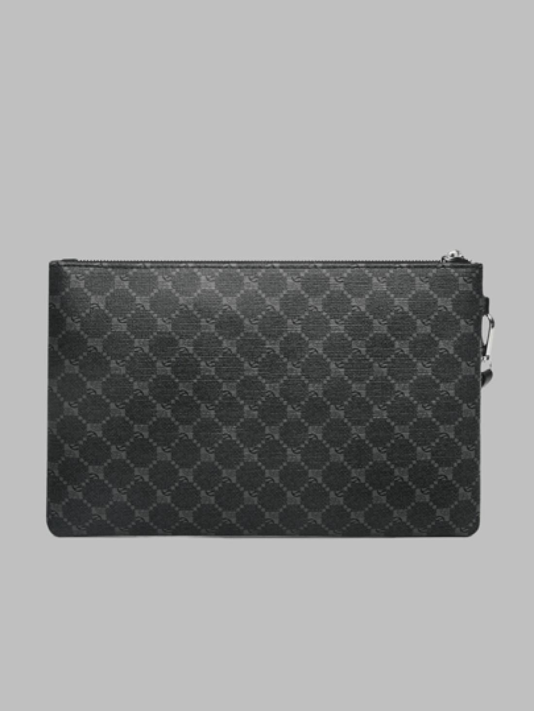 PU Leather Printed Clutch Bag Handheld Bag Wristlet For Men