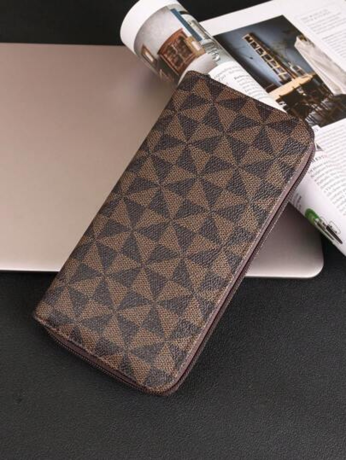 HOVI S Fashionable Minimalist Business Men s Clutch Handbag Large Capacity Multi Card Slots Portable Wrist Bag Great Gift For Men On Holidays Or Anniversary Luxury Bags
