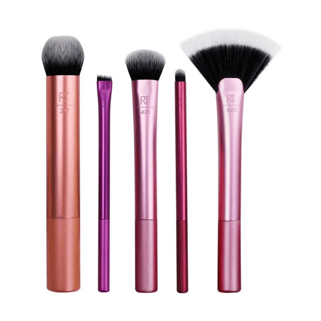 Real Techniques Artist Essentials Makeup Brush Kit - 5 Piece Set