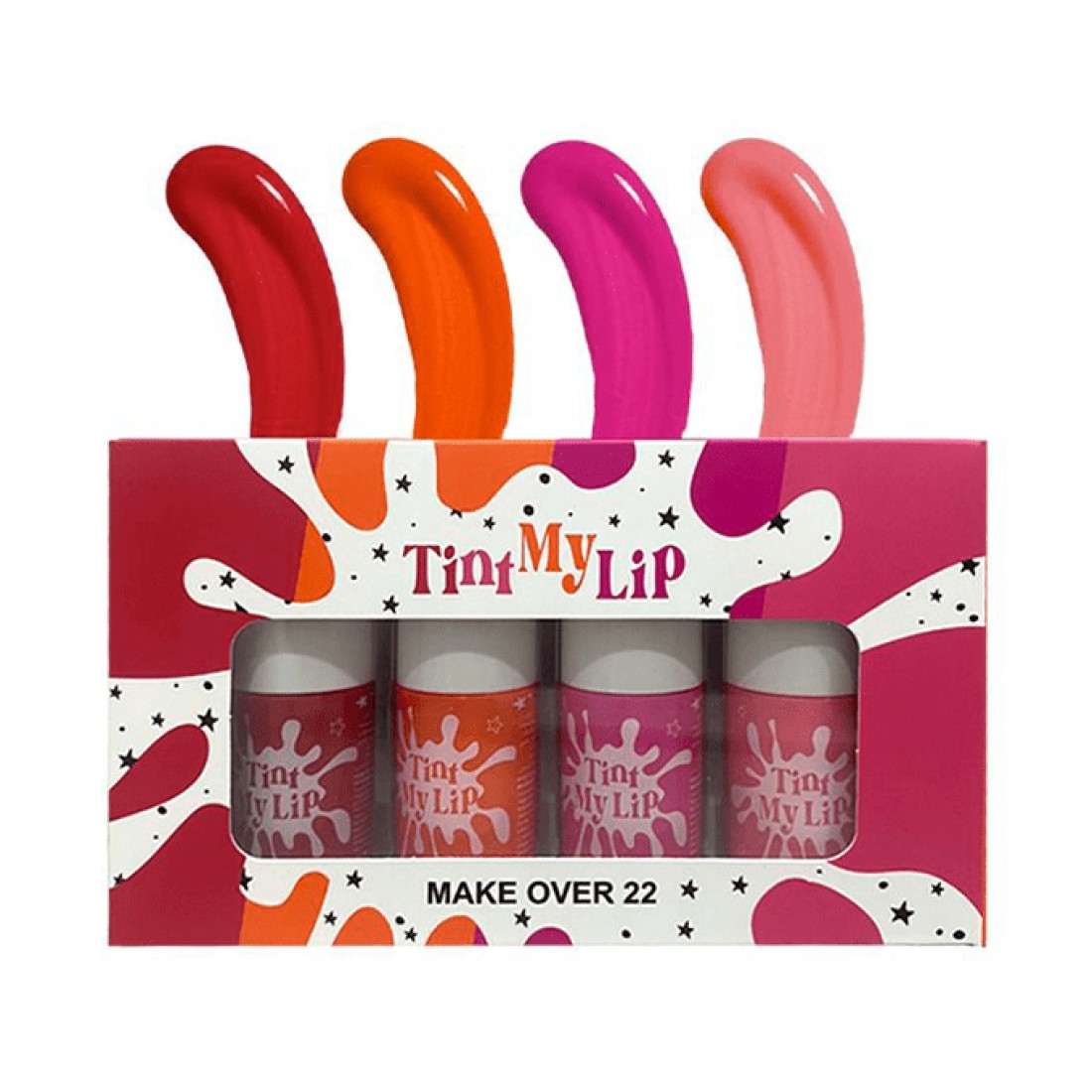 Make Over 22 My Lip Cheek and Lips Tint Set - 4 Tints