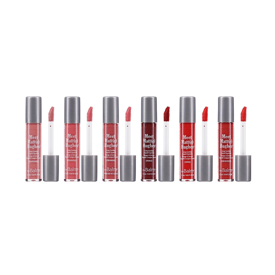 theBalm Meet Matte(e)Hughes Set of 6 Mini Lipsticks - Miami