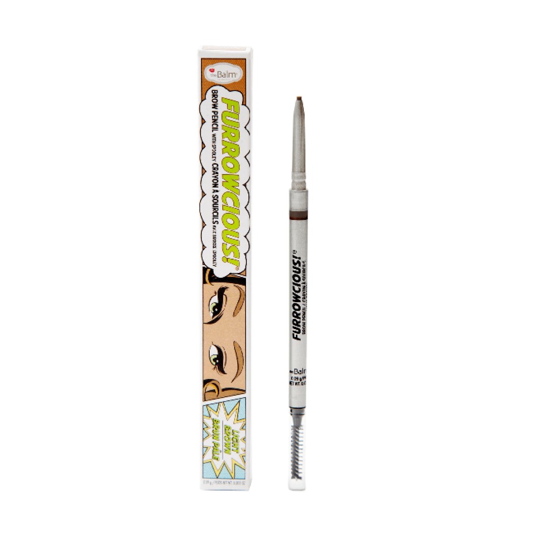 theBalm Furrowcious Brow Pencil with Spooley - Light Brown