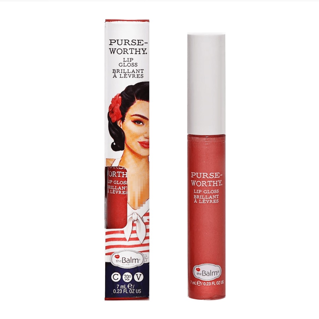 theBalm Purseworthy Lip Gloss -Crossbody