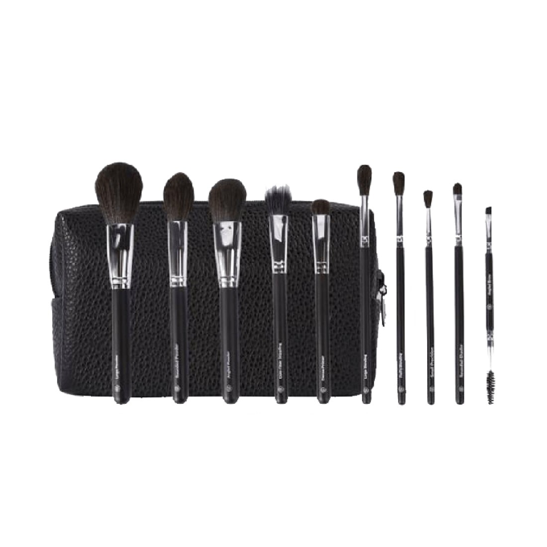 BH Cosmetics Ultimate Essentials Face & Eye Brush Set - 11 pieces – Back