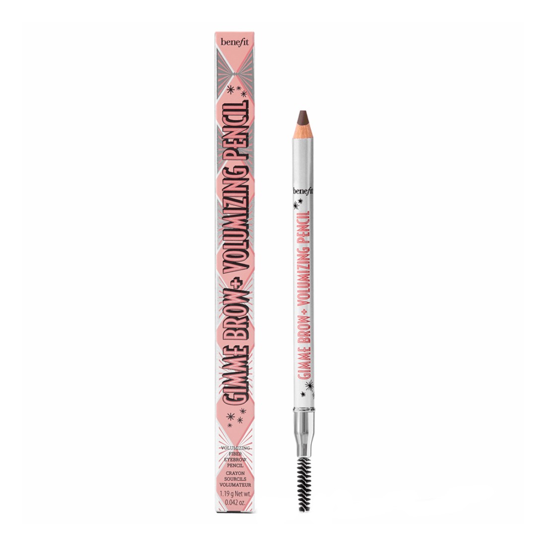 Benefit Gimme Brow Volumizing Pencil - 4.5 Neutral Deep Brown