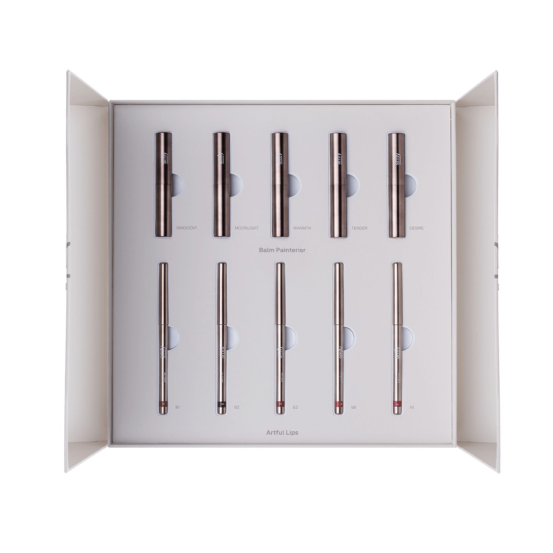 Smfy Art In The Box Lipliner and Lip Balm Set - 10 Pieces