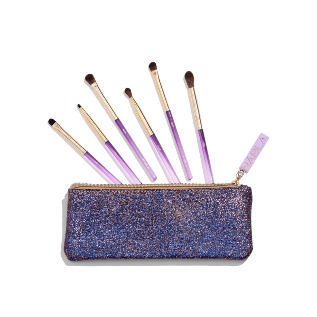 NABLA Amethyst Detail Eye Brush Set - 6 Pieces