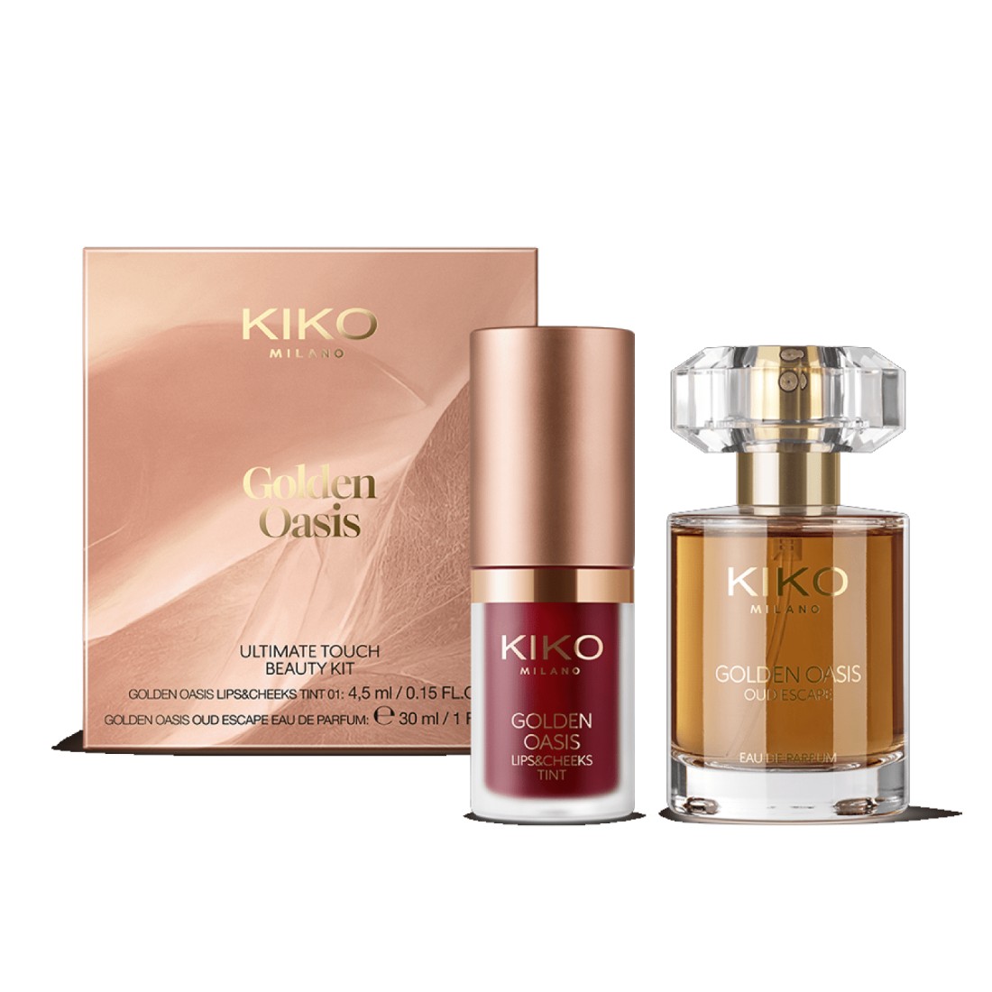 KIKO Golden Oasis Ultimate Touch Beauty Kit - 2 Pieces