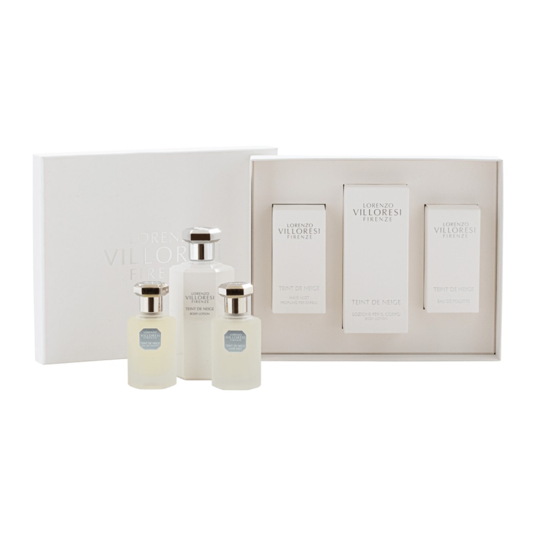 Lorenzo Villoresi Firenze Teint de Neige Gidt Set - Eau de Toilette - 3 Pieces