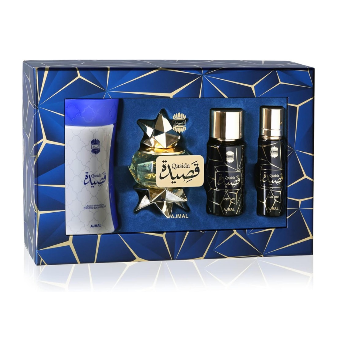 Ajmal Qasida Gift Set - 4 Pieces
