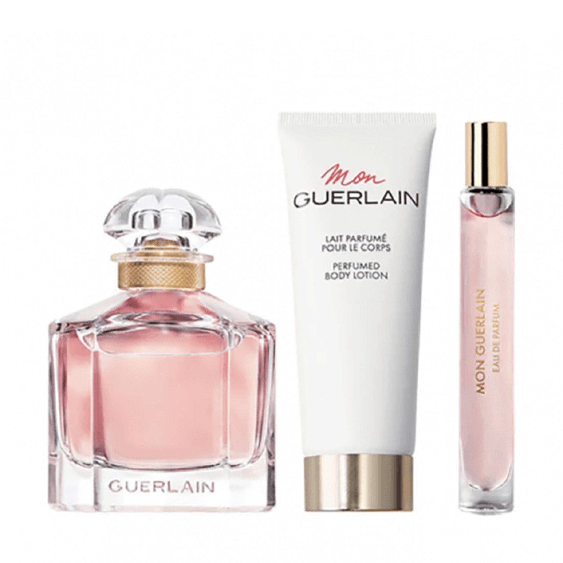 مجموعة عطر مون جيرلان من جيرلان للنساء - او دي بارفيوم - 3 قطع