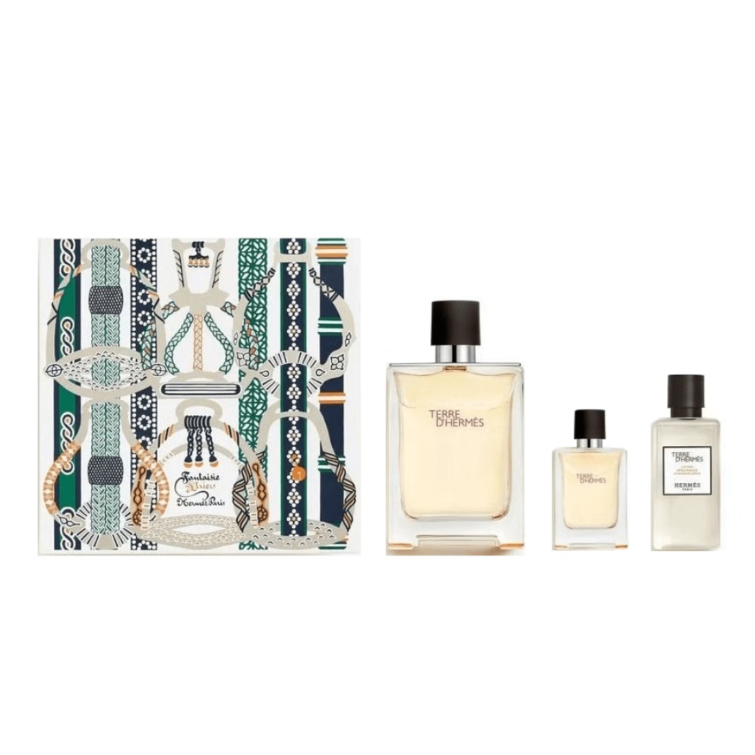 مجموعة عطر تيري دي هيرمس من هيرمس للرجال - او دو تواليت – 3 قطع