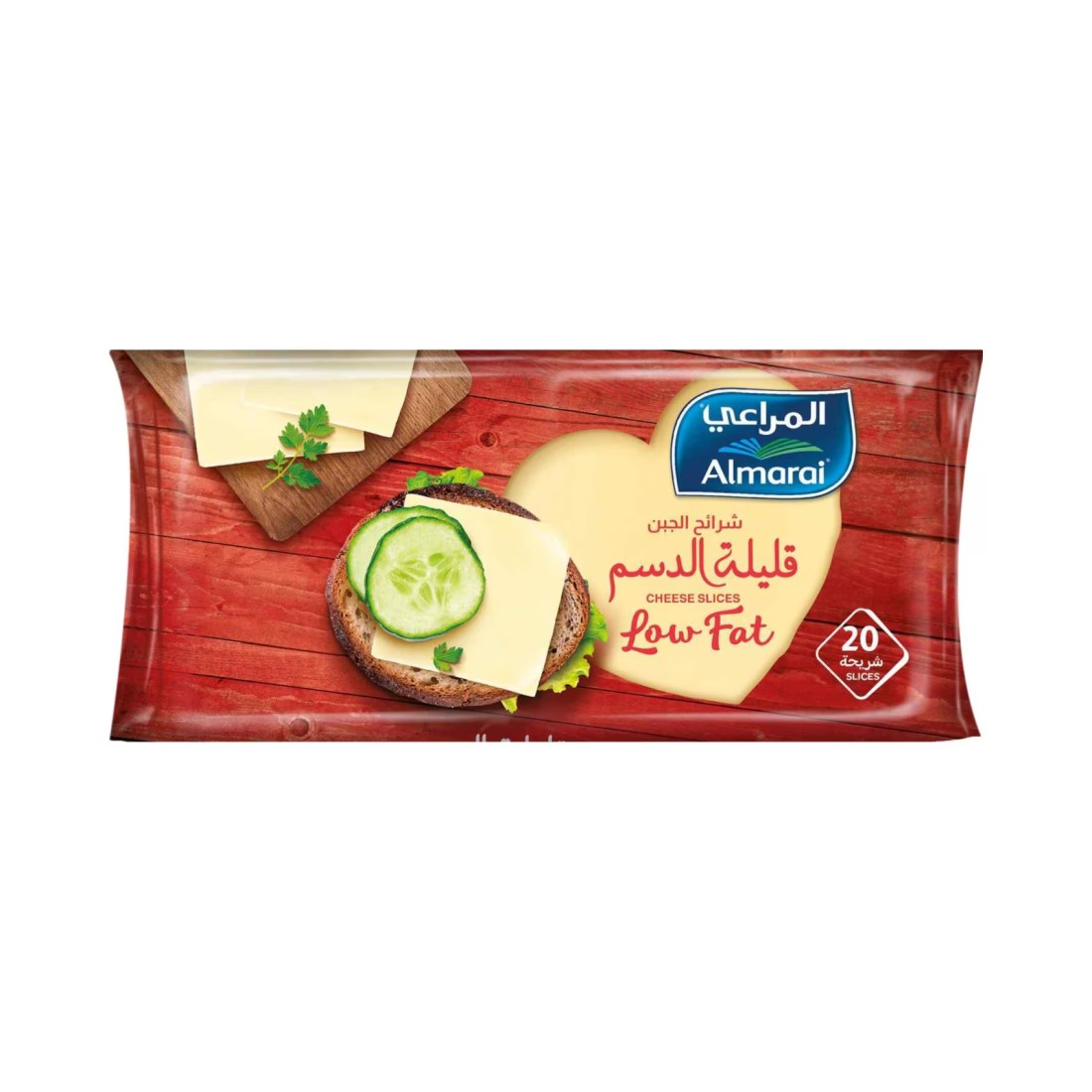 المراعي شرائح جبنة قليلة الدسم 400 غرام
