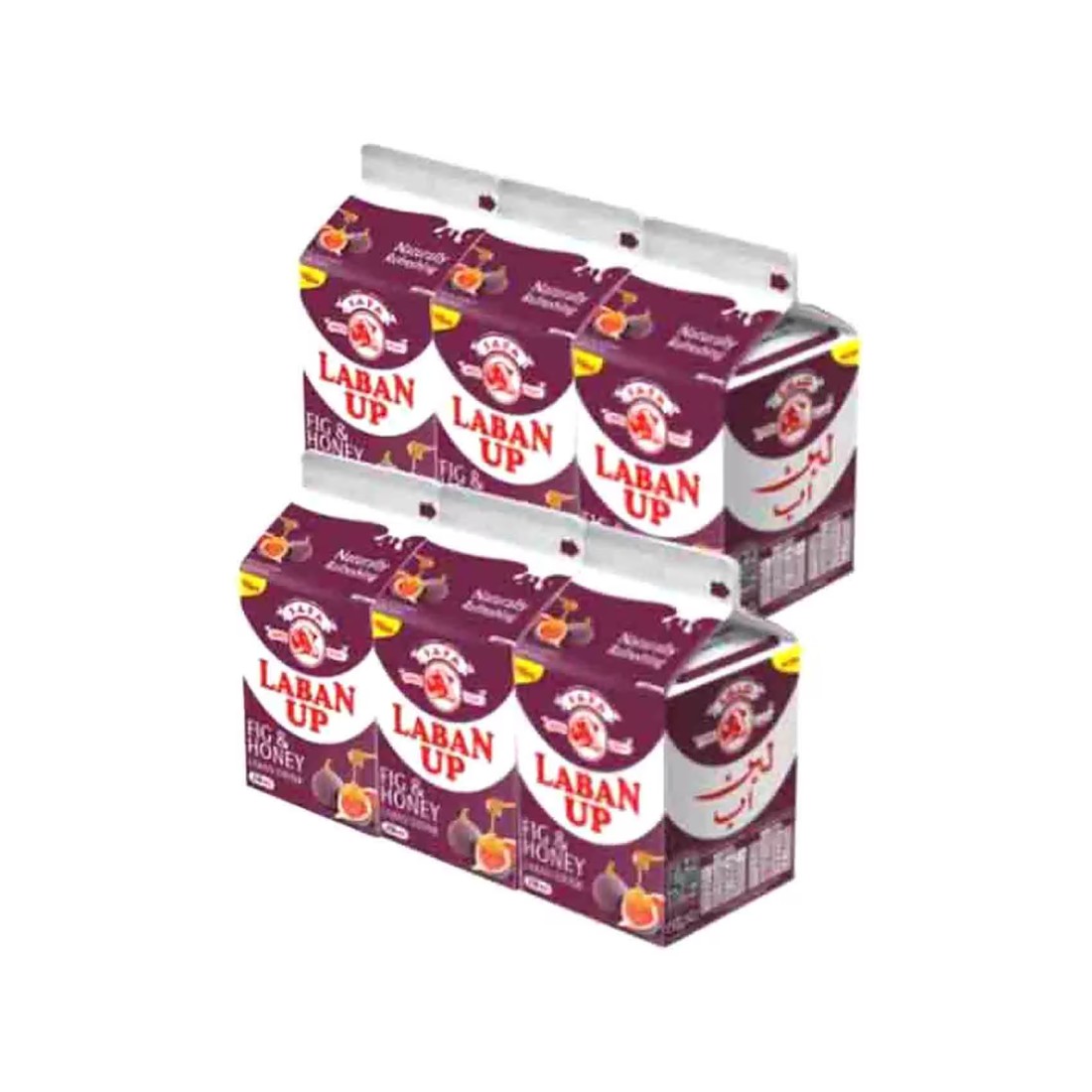 Safa Laban Up Fig And Honey Drink 200ml Pack of 6