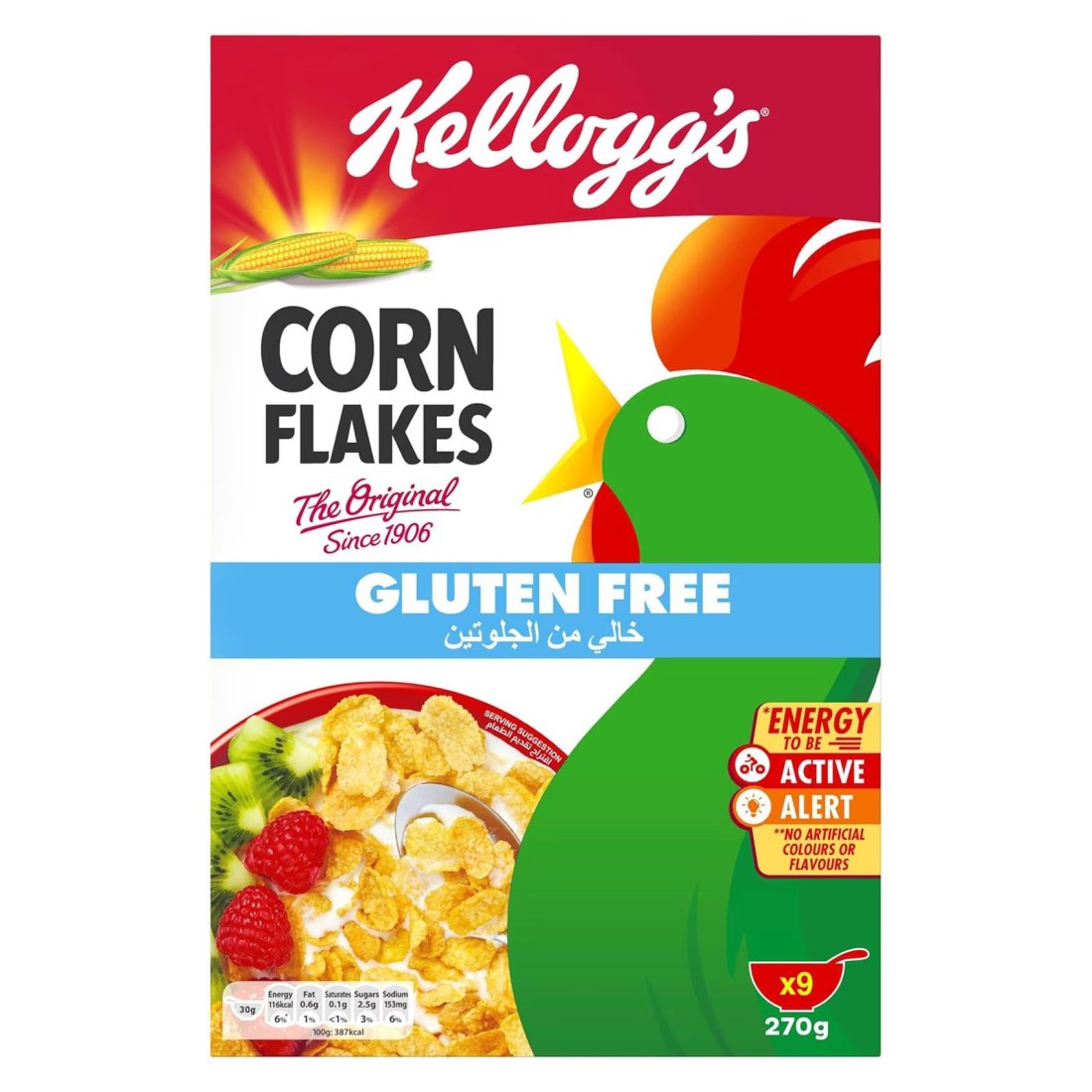 Kellogg&#39;s Gluten Free The Original Corn Flakes, 270g