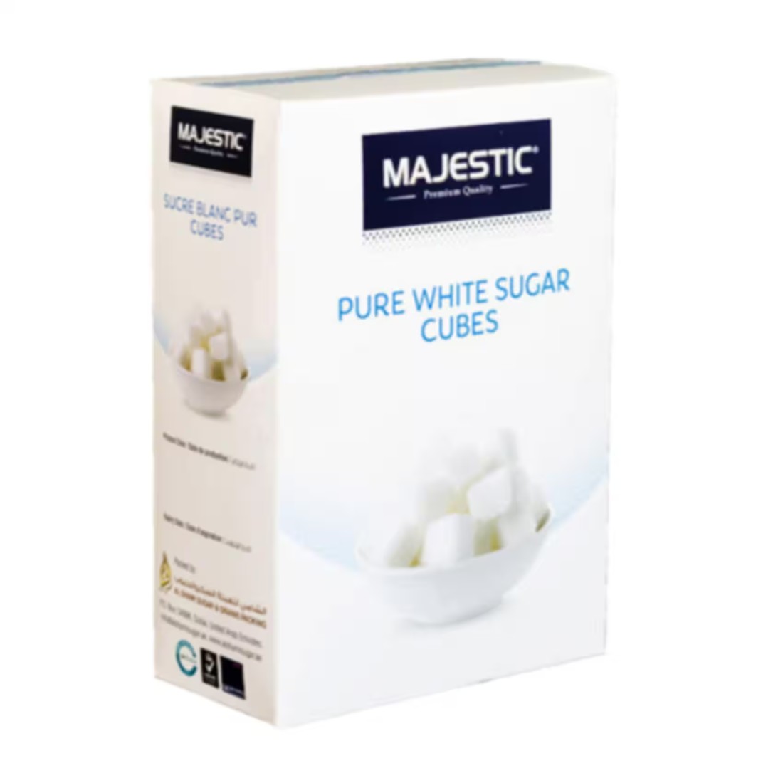 Majestic Pure White Sugar Cubes 500g