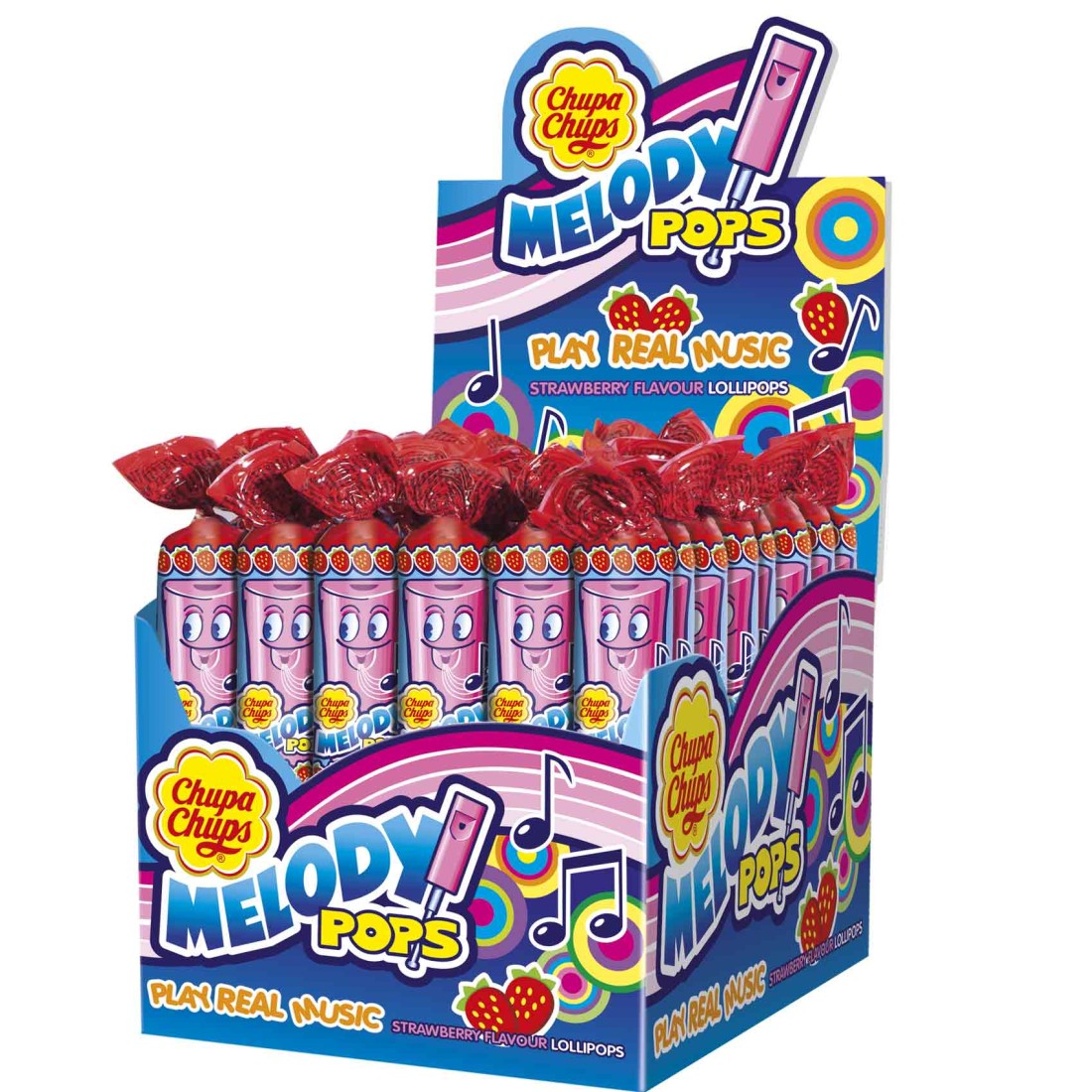 Chupa Chups Melody Pops Box, 720g