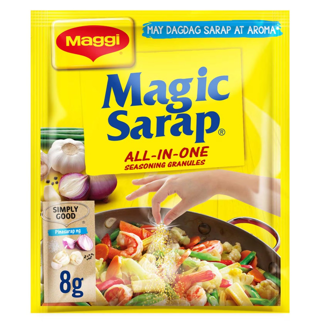 Nestle Maggi Magic Sarap All-In-One Seasoning Granules 8g