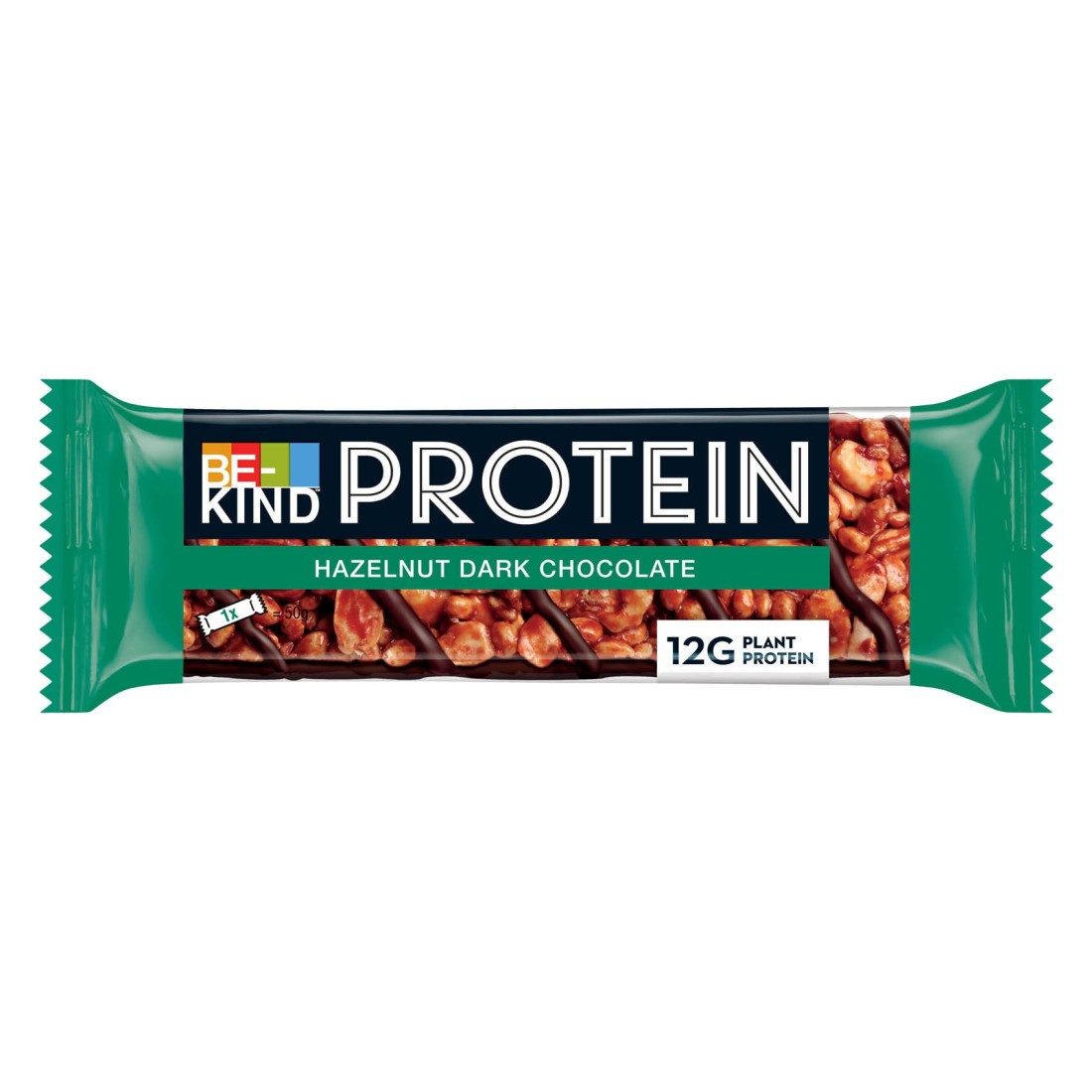 Be-Kind Hazelnut Dark Chocolate Protein Bar, 50g