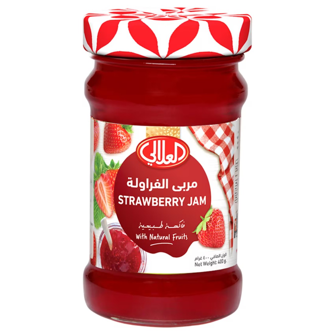 العلالي مربى الفراولة 400 غرام