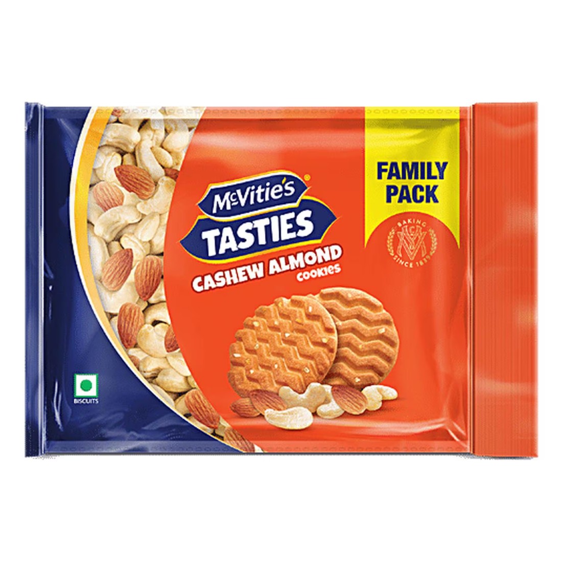 McVitie&#39;s Tasties Cashew Almond Cookies 560g