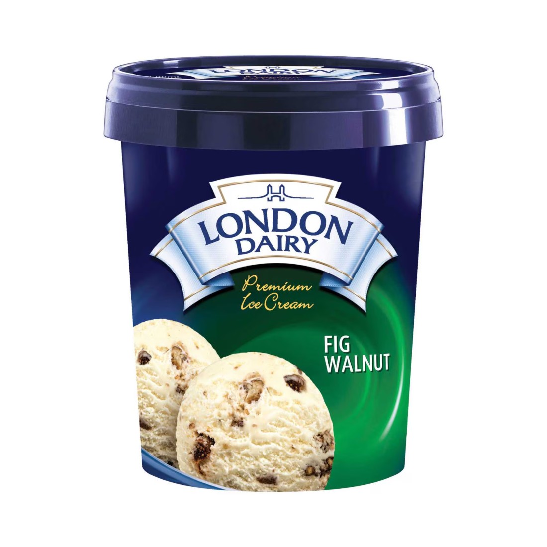 London Dairy Fig Walnut Ice Cream, 500ml