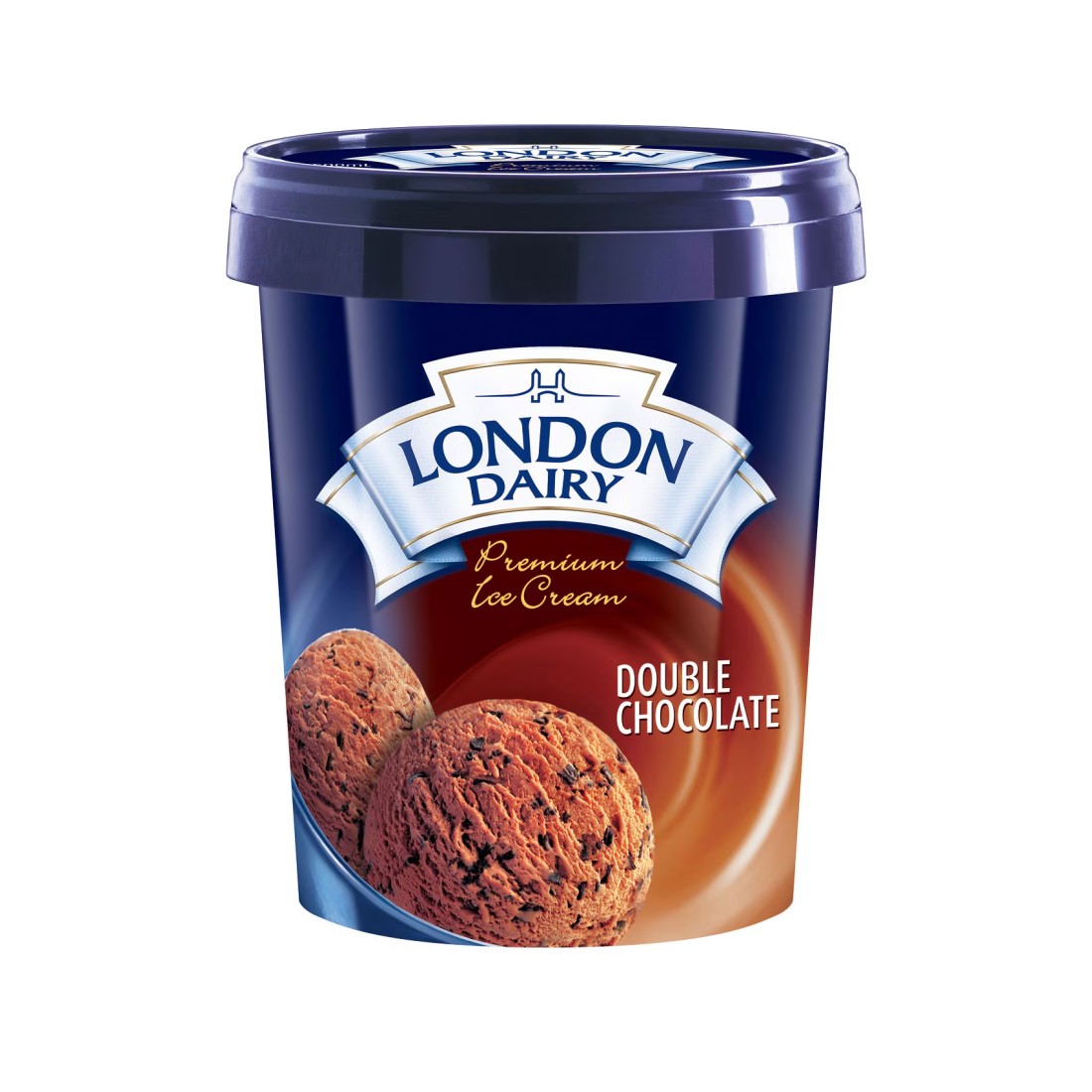 London Dairy Double Chocolate Ice Cream, 500ml