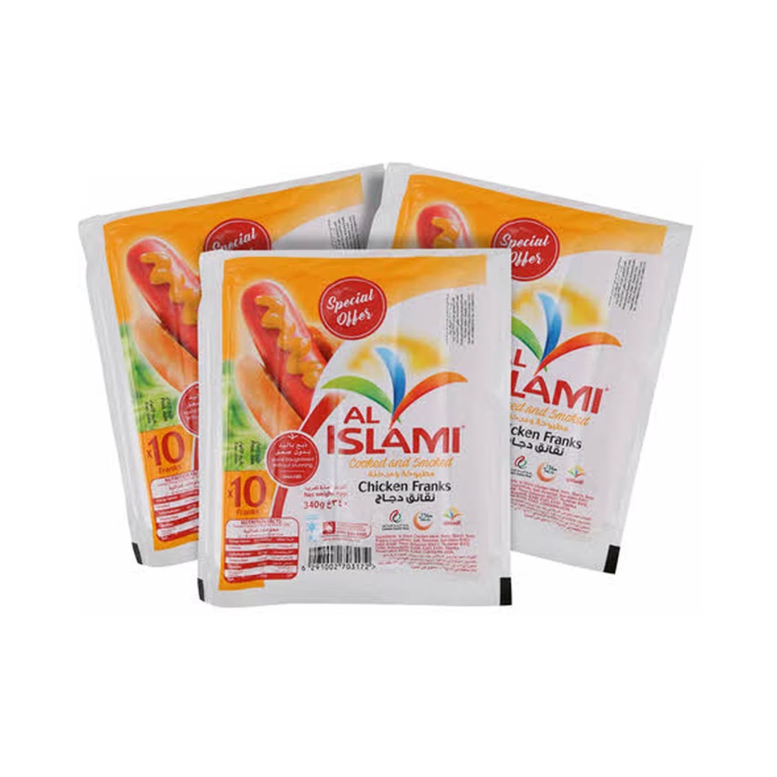 Al Islami Chicken Franks 340g Pack of 3
