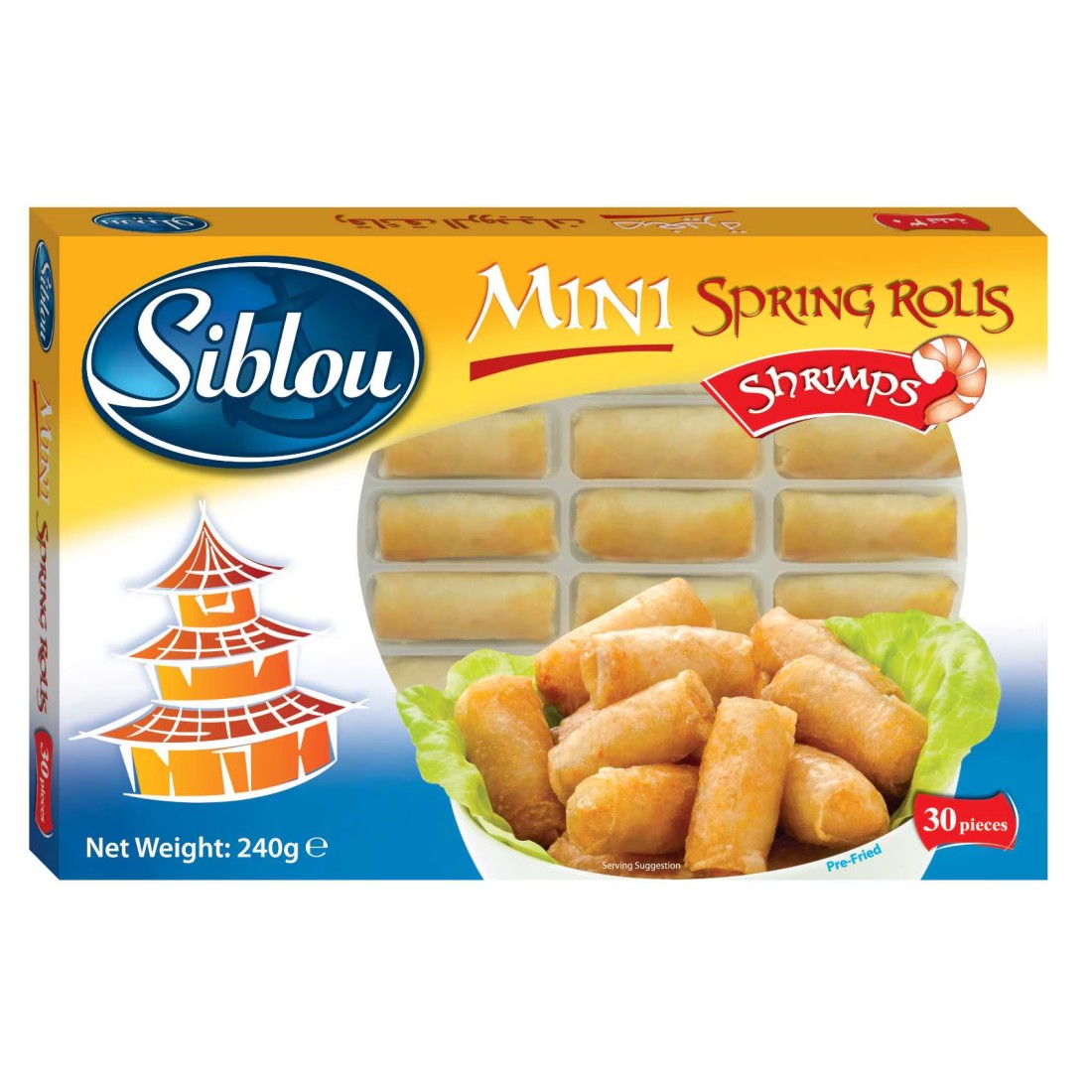 Siblou Mini Spring Rolls 240g