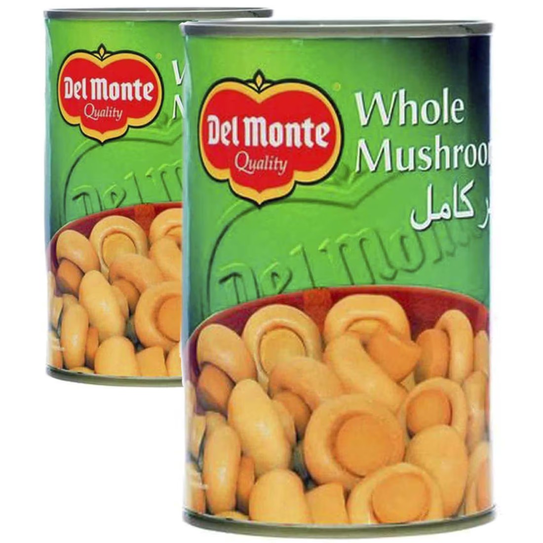 Del Monte Whole Mushrooms, 400g Pack of 2