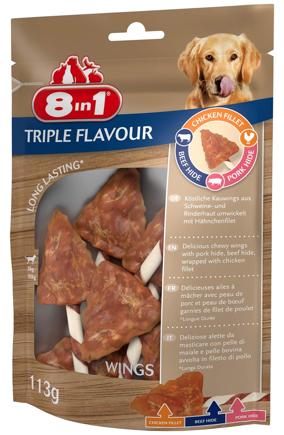 8in1 Triple Flavour Wings 6pcs